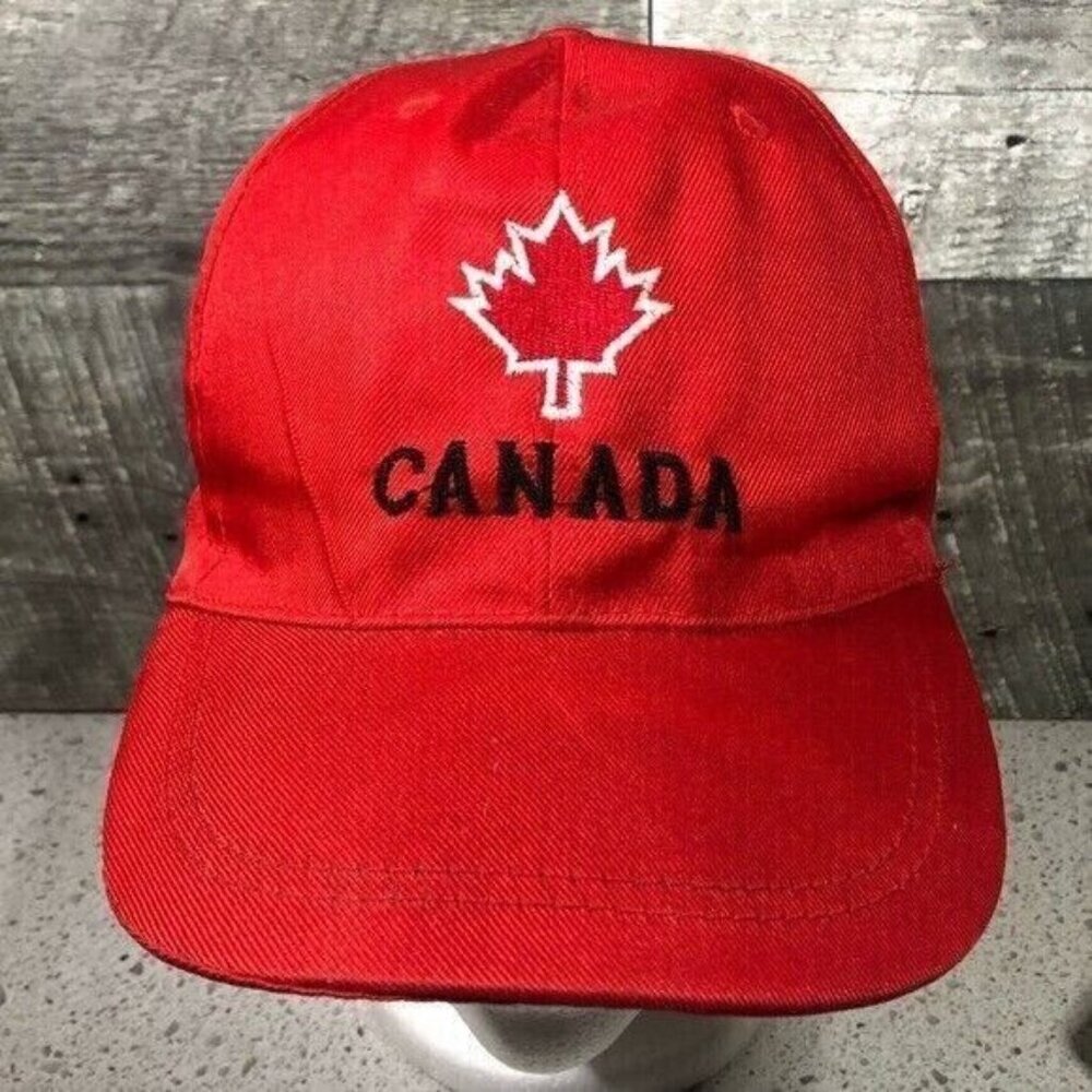 Canada men’s velcroback Red hat